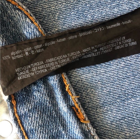 Zara High Rise Wide Leg Jeans - Picture 6 of 11